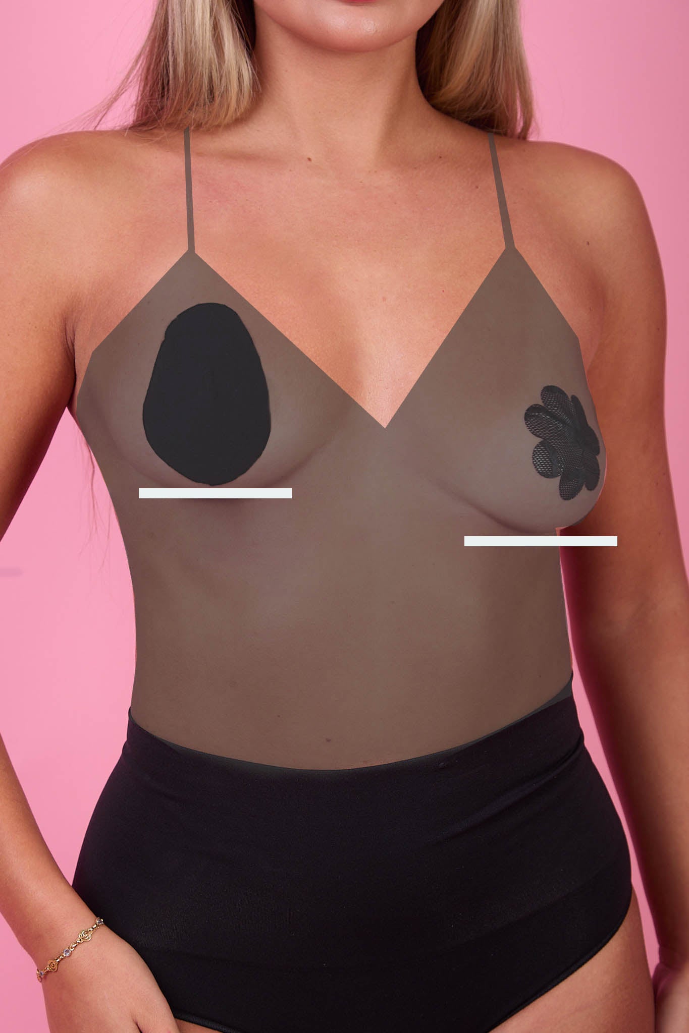 Mini Lifts- Adhesive Tape By Perky Pear® BLACK