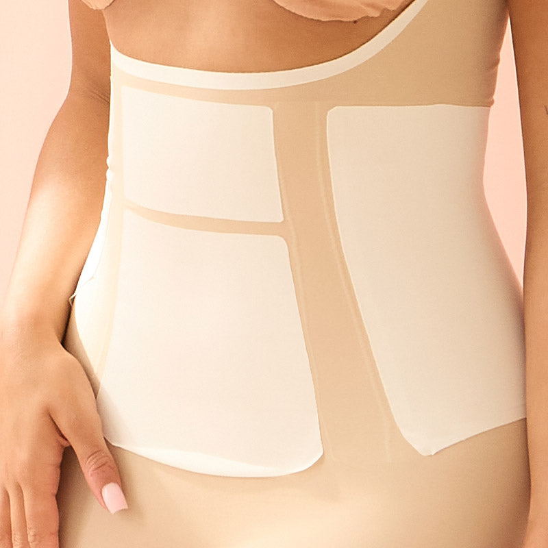  Shapewear with sculpting pannels 
