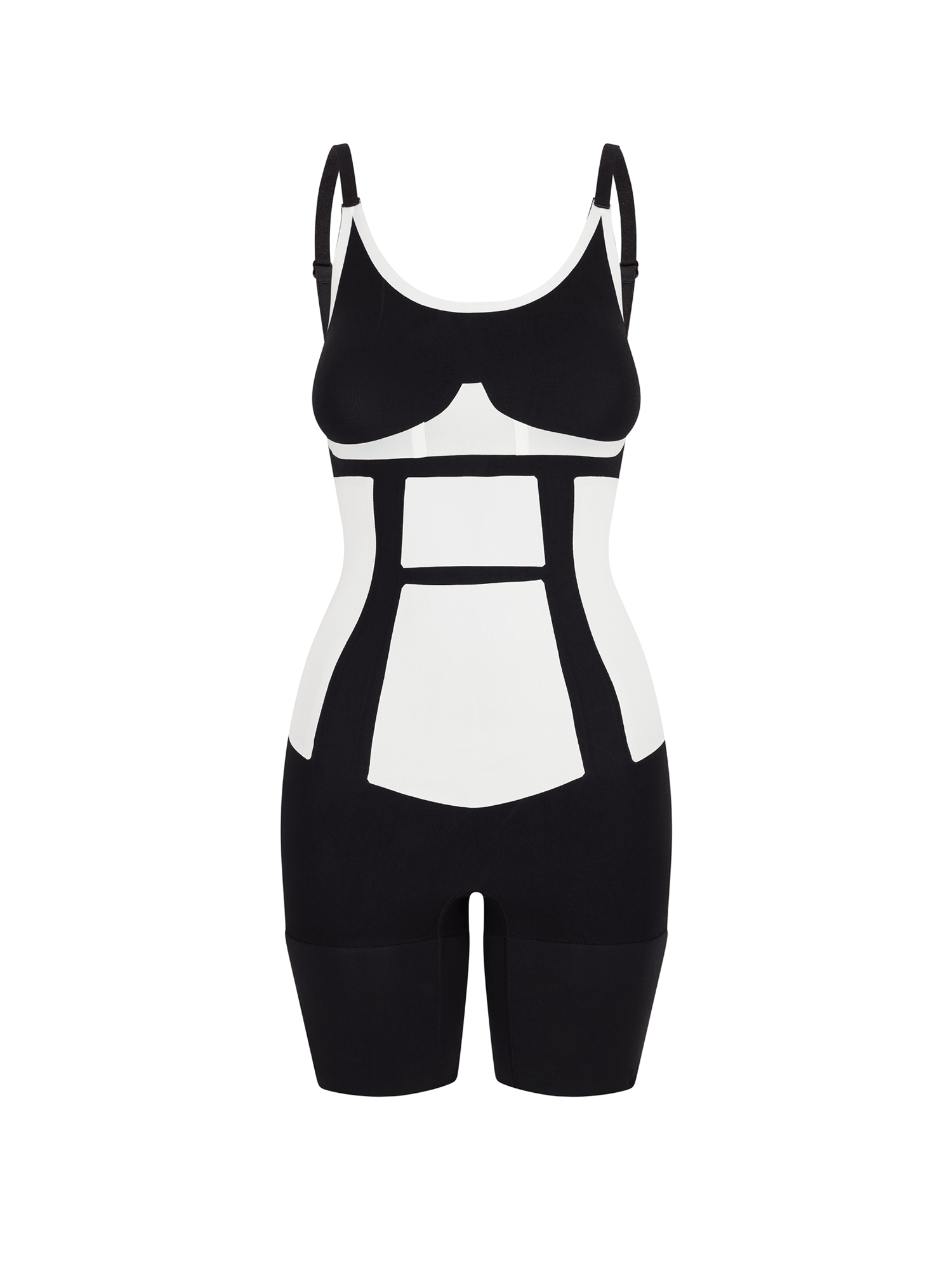 360Sculpt™ Bust Support Body Suit-BLACK