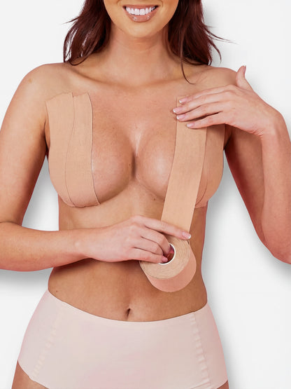 DIY Adhesive Lift Tape Roll-BEIGE-A-DD Cups