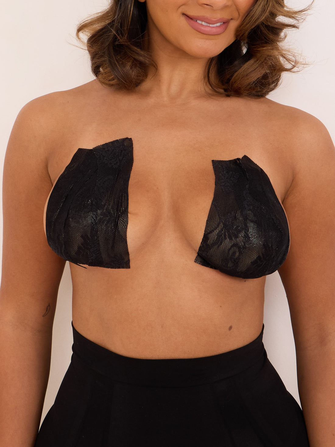 DIY Boob Tape- Black Lace-A-DD Cups