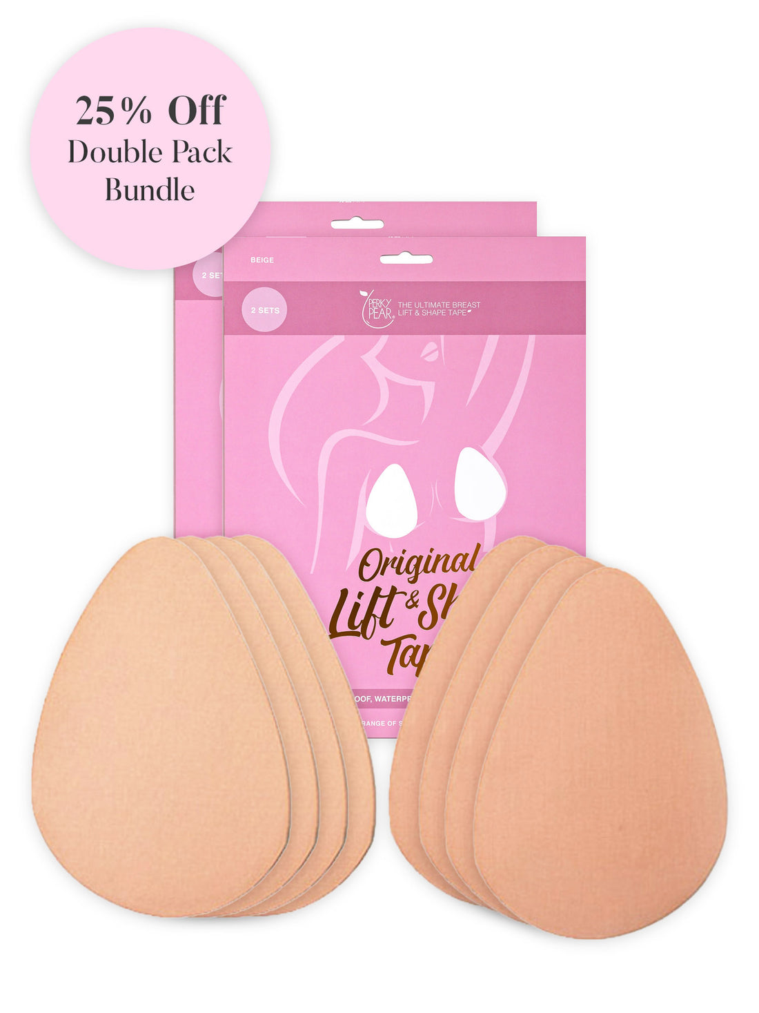 Original Lift & Shape Tape-Double Pack Savings Bundle-BEIGE
