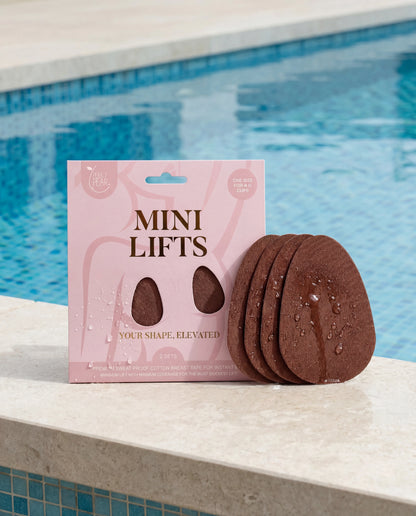 Mini Lifts- Adhesive Tape By Perky Pear® BROWN