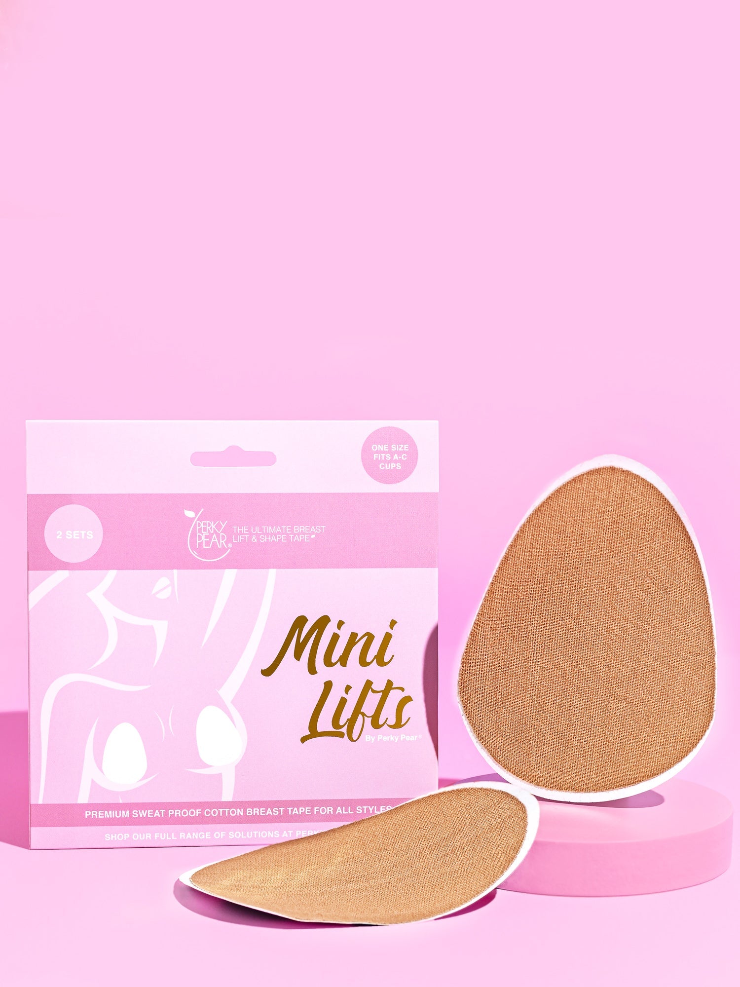 Mini Lifts Adhesive Tape By Perky Pear® BEIGE