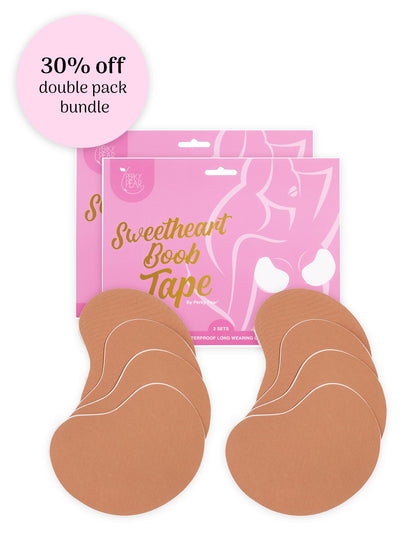 Sweetheart Strapless Boob Tape-Double Pack Savings Bundle-BEIGE