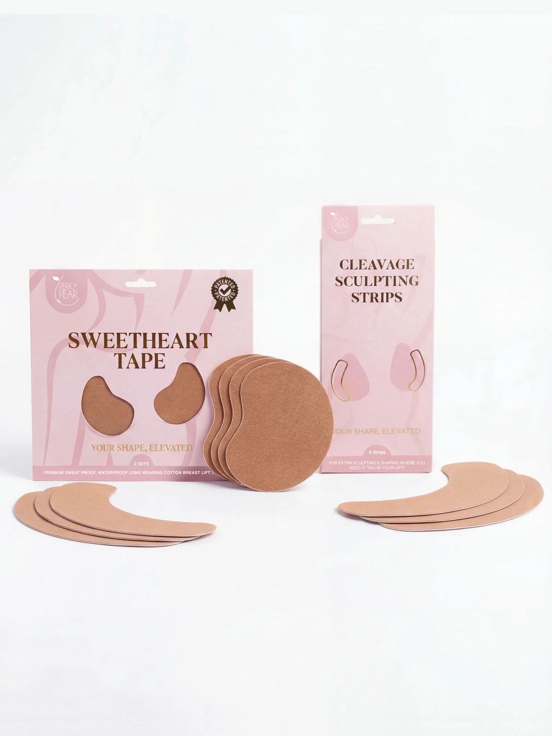 Sweetheart Tape &amp; Sculpting Strips Bundle-BEIGE